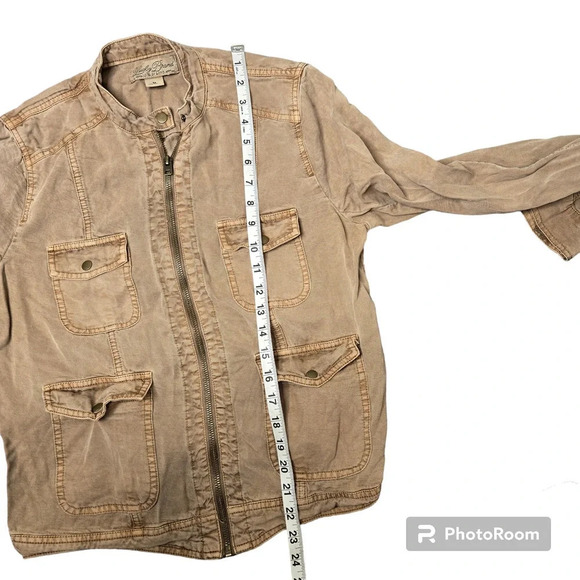 Lucky Brand Tan Y2K Utility Jacket - Picture 2 of 5
